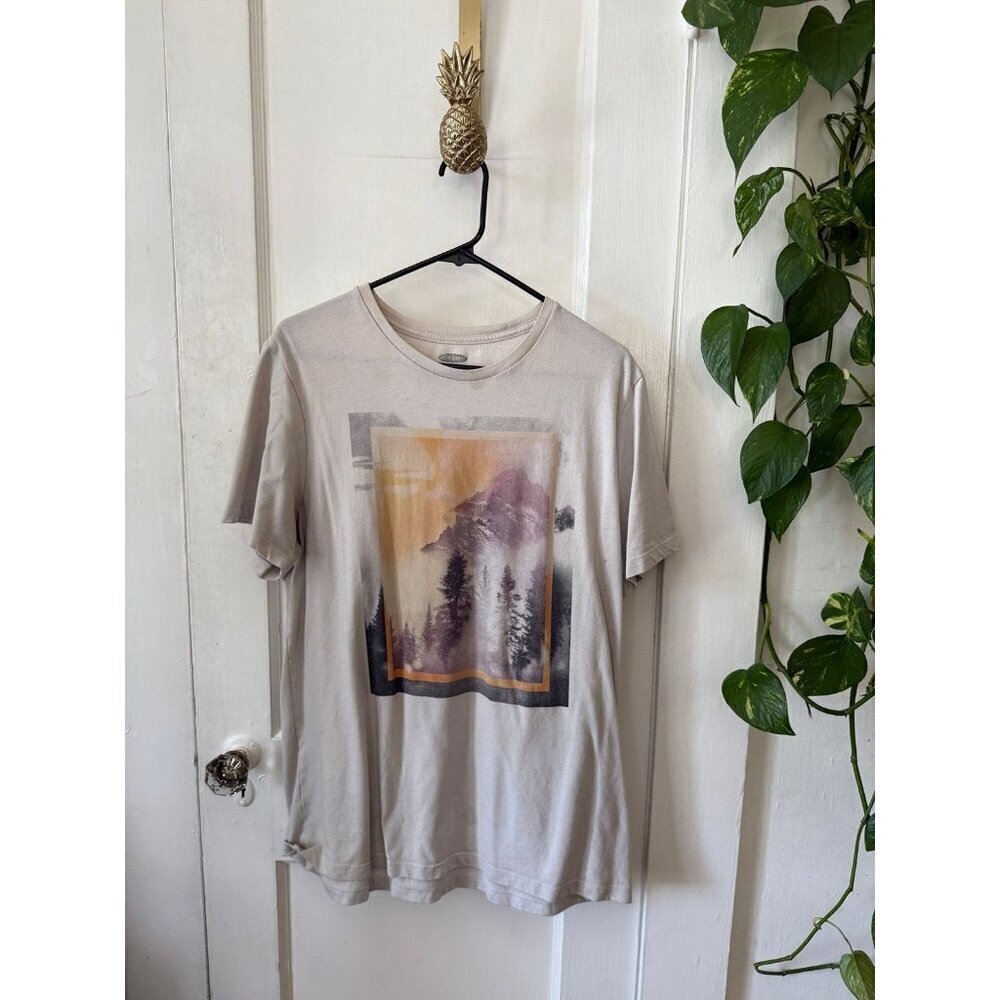 Old Navy men’s size X – large soft washed forest Sky shirt